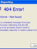 penyebab error website