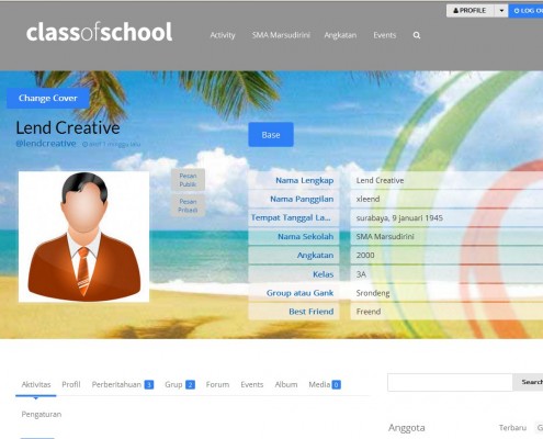 jasa buat web sosial media