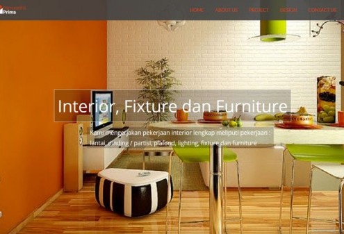 Jasa Pembuatan Website Desain Eksterior Interior PT hamurartha prima