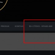 cara membuat menu cart woocommerce