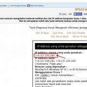 cara mengetahui ip komputer saya