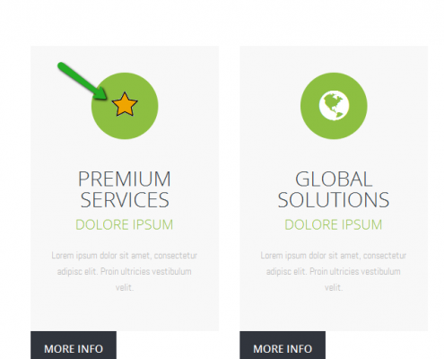 cara mengganti fontawesomo icon dengan gambar