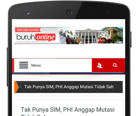 Jasa Pembuatan WebApp Android Buruh Online