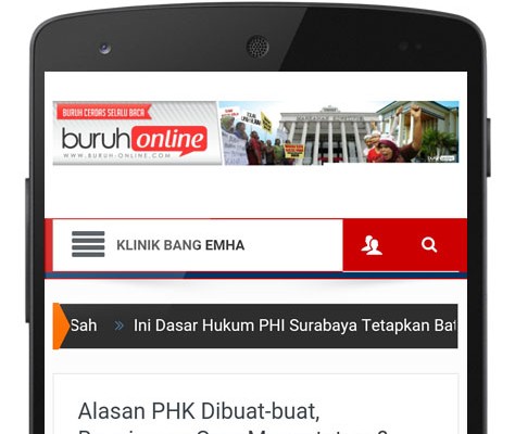 Jasa Pembuatan WebApp Android Buruh Online