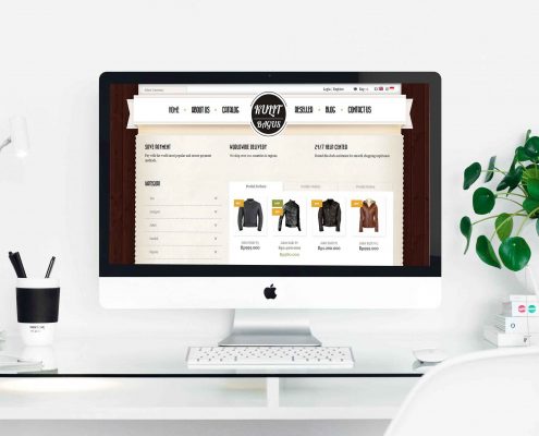 jasa pembuatan toko online kulit bagus
